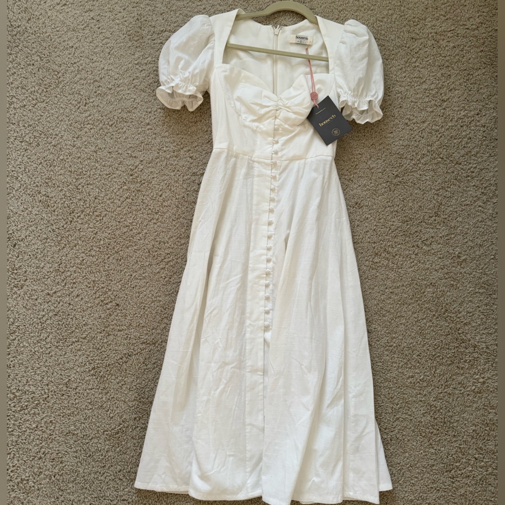 House of CB White Dress